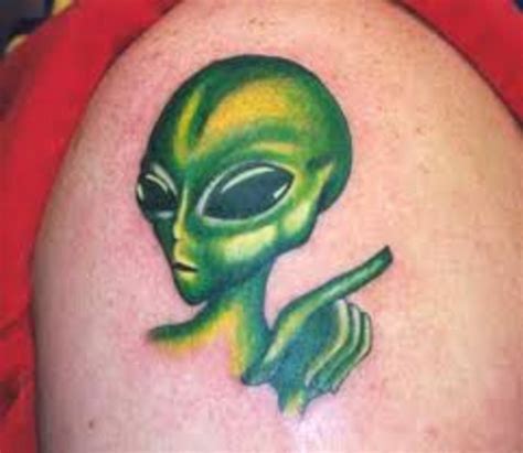 Alien Tattoos And Designs Alien Tattoo Meanings And Ideas Alien Tattoo