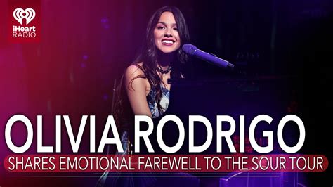 Olivia Rodrigo Shares Emotional Farewell To The Sour Tour Fast Facts