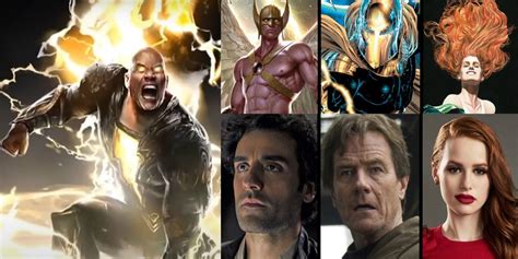 Casting The Dceus Justice Society For Black Adam Screen Rant
