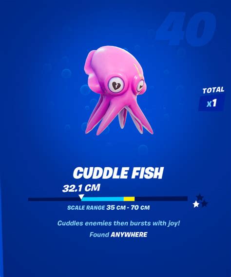 What Is A Cuddle Fish In Fortnite Gamer Journalist