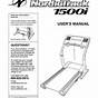 Nordictrack 9600 Treadmill User Manual