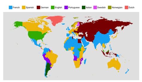 Así Es El Mapa Del Mundo Según Los Idiomas Que Estudiamos Verne El PaÍs