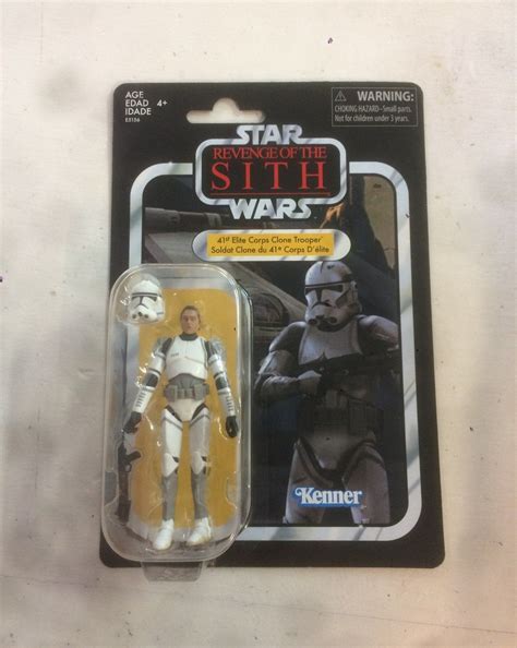 Star Wars Vintage Elite Corps Clone Trooper Star Wars Action Figures