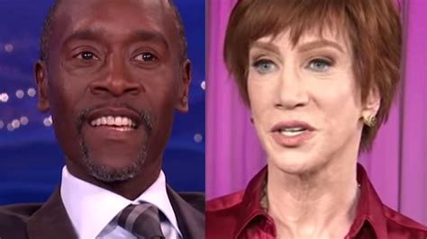 Kathy Griffin Calls Out Don Cheadle For Not Defending Her Anti Trumpism