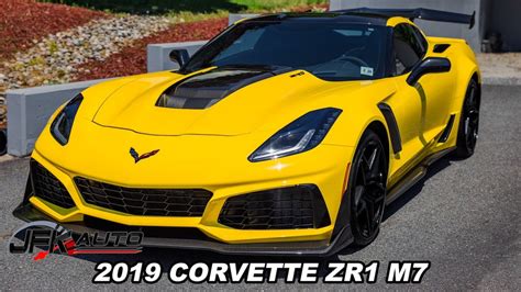 2019 Chevrolet Corvette Zr1 Ztk In Corvette Racing Yellow An American