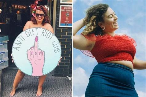 Anti Diet Riot Club Founder Who Used To Wish She Had An Eating Disorder