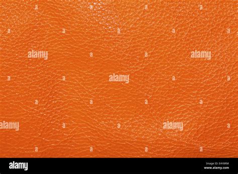Natural Orange Leather Texture Stock Photo Alamy