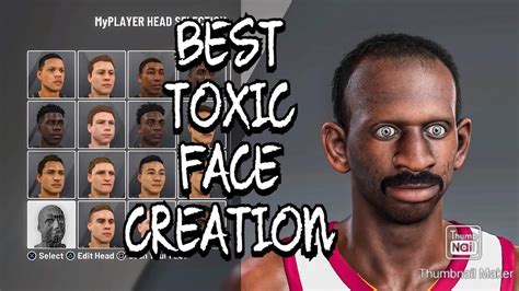 New Best Face Creation Tutorial In Nba 2k20 Ugly Face Creation Best