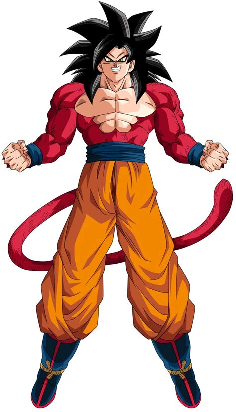 Goku Super Saiyan 4 Dbs Colors By Obsolete00 On Deviantart In 2020