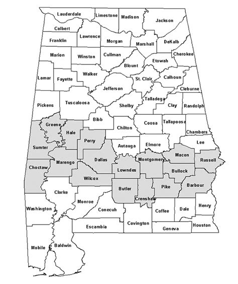 Counties In Alabamas Black Belt Grey Download