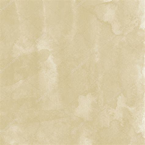 Beige Watercolor Paint Texture Abstract Background Stock Photo
