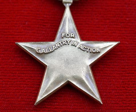 Silver Star Ww1 Numbered Bbb Co