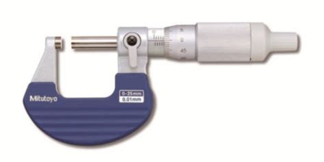 Ratchet Thimble Micrometer 102 701 Mitutoyo Small Tools Viontec