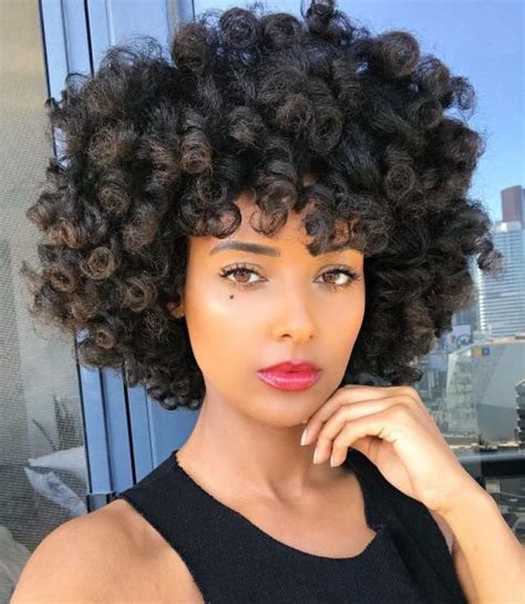How To Roller Set Natural Hair The Right Hairstyles