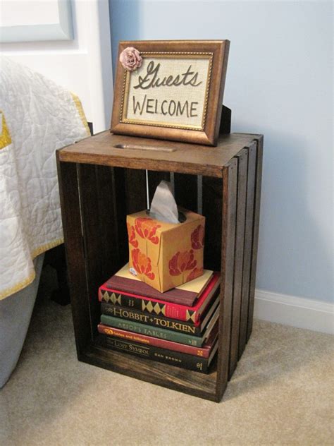 And it can be used as an end table too. Great Crates! - Loving Here