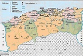 Les départements français d'Algérie