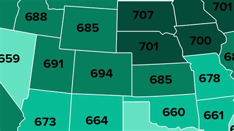 This Map Shows The Average Credit Score In Every State | HuffPost Life