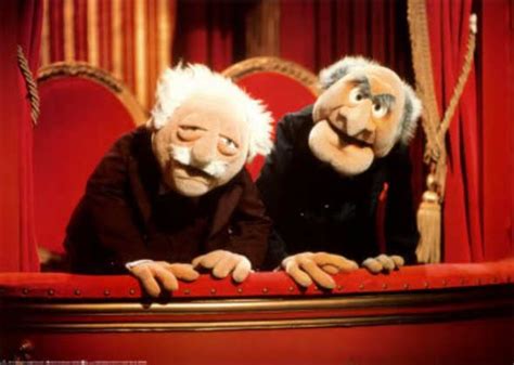 Who Are The Two Grumpy Old Men Who Hecceld The Muppets In The Muppet