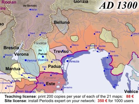 Euratlas Periodis Web Map Of Europe In Year 1300