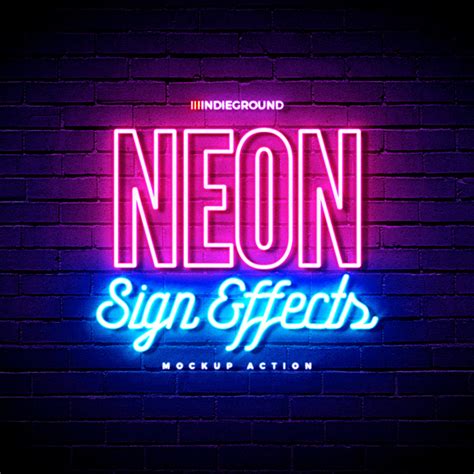 neon sign effects indieground design