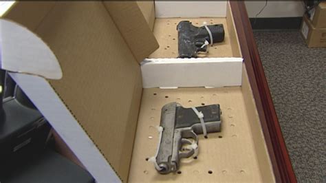 Two Handguns Found In Inmate Work Area At Galveston County Jail Abc13
