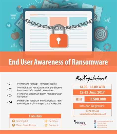 Apart from the conventional email phishing tests, what other security key performance indicators can be used to measure end user security awareness in an organization? End User Awareness of Ransomware