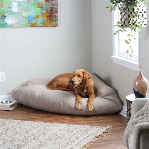 Ashley panel bed twin w/ trundle sale $1149.98 quick view. Hidden Valley Corner Bolster Dog Bed - Extra Large - Dog Beds at Hayneedle