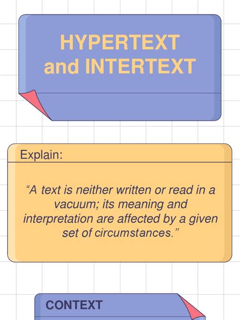 Hypertext And Intertext Pdf Intertextuality Hypertext