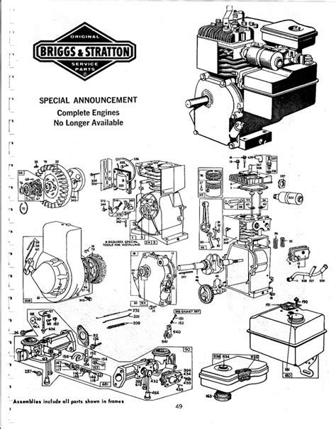 Parts Manual For Briggs And Stratton Engines
