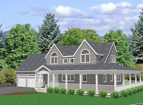 Cape Cod House Plans With Porch Optimal Kitchen Layout