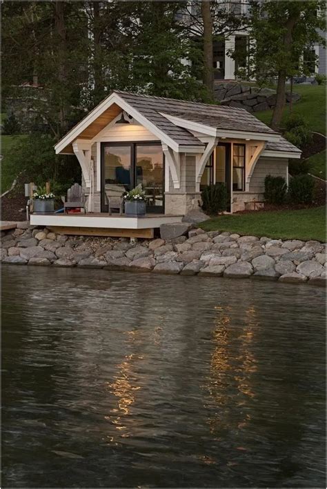 Front Porch Decorating Ideas 20 Modern Lake House Lake Houses