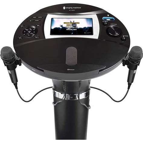 Pedestal Karaoke Machine The Singing Machine Bluetooth Lcd Monitor
