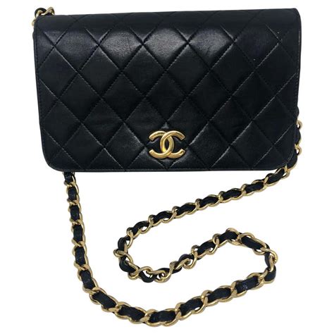 Chanel Black Clutch Evening Bag At 1stdibs