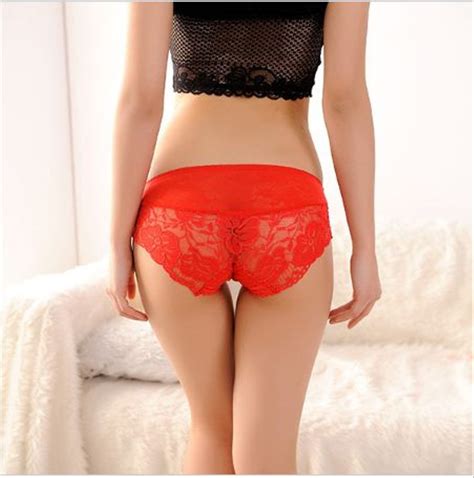 Jual Sexy Underwear Transparant Lace Comfort Celana Dalam Sexy Wanita G String G String Sexy Di