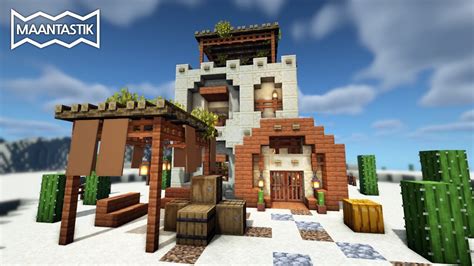 Minecraft Tutorial 19 How To Build A Desert House YouTube