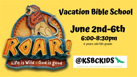 Vacation Bible School Kenefick Southern Baptist Church