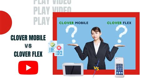 ⏯️ Clover POS Systems | Comparing the Clover Flex with the Clover gambar png