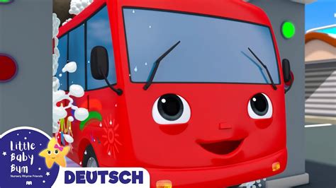 Bus Autowasch Lied Kinderlieder Little Baby Bum Deutsch Cartoons