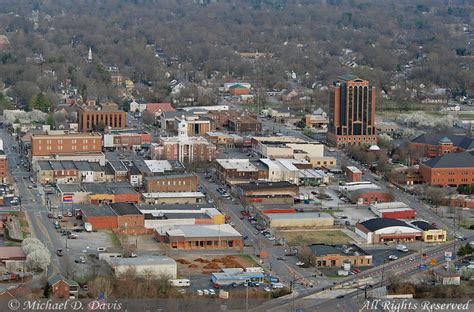Murfreesboro Tennessee Aerial Over The Top Of Downtown Mu Flickr