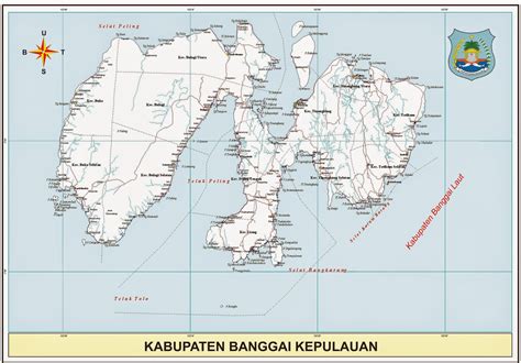 Pau Lipu Peta Kabupaten Banggai Kepulauan