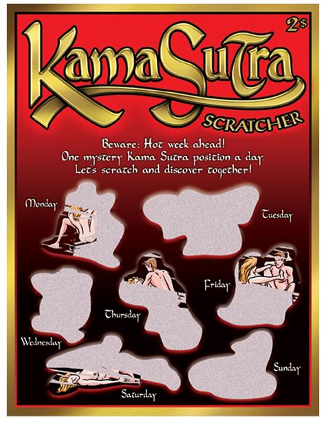 Kama Sutra Scratcher Game Scra 12 H 03071 Lover S Lane
