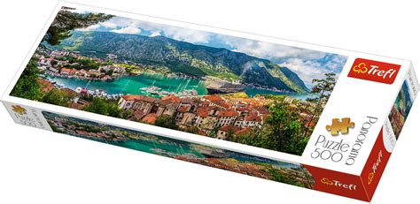 TREFL Puzzle 500 el Kotor Czarnogóra Panorama Sklep 3xk pl
