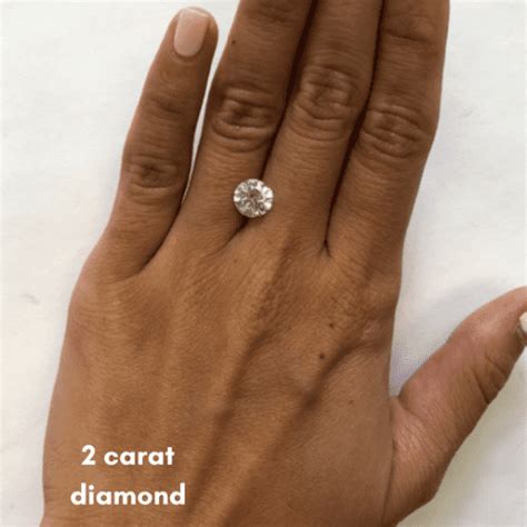 Diamond Carat Size On Finger Real Life Examples To Help You Choose The