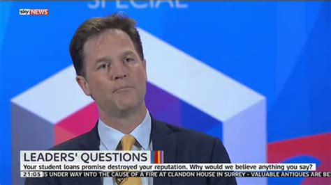 does nick clegg regret going coalition with the tories youtube
