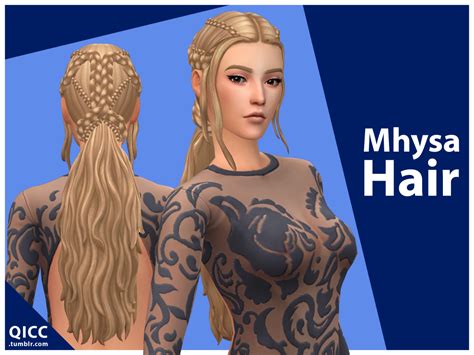 Qiccmhysa Haira Hairstyle Inspired By Daenerys Targaryen From Game Of