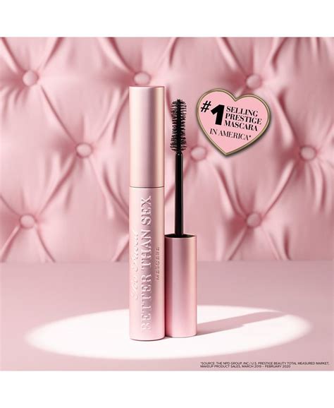 Too Faced Better Than Sex Volumizing And Lengthening Mascara Macy S