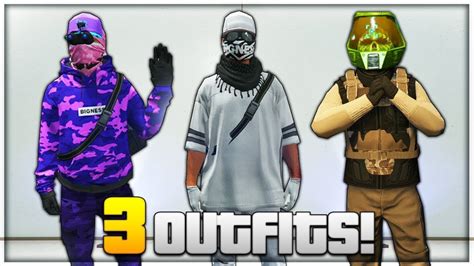 3 Easy And Simple Gta 5 Online Tryhard Outfits Simple Clothing Glitches