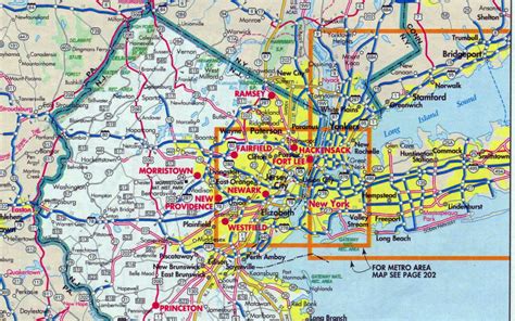 New Jersey Road Map | All in one Photos