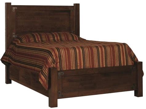 Mary Ann Panel Storage Bed From Dutchcrafters Amish Furniture