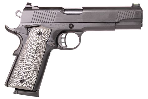 Tisas 1911 Duty B45 45 Acp Full Size Pistol With Black Cerakote Finish